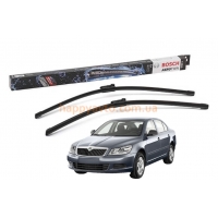 Комплект дворников на Skoda Octavia A5 2004-2013 — Bosch AeroTwin